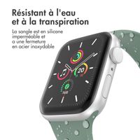 imoshion Bracelet en silicone⁺ Apple Watch Series 1 á 10 / SE / Ultra (2) (44/45/46/49 mm) - Pine - Taille M/L