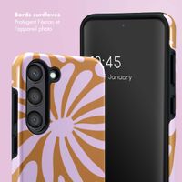 Selencia Coque arrière Vivid Samsung Galaxy S23 - Modern Bloom Pink