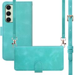 imoshion Etui de téléphone portefeuille avec cordon Samsung Galaxy S24 FE - Turquoise