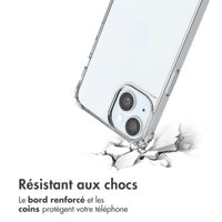 imoshion Coque avec dragonne + bracelet Apple iPhone 15 - Perles Cœurs