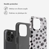 Selencia Coque arrière Vivid Apple iPhone 15 Pro Max - Trendy Leopard