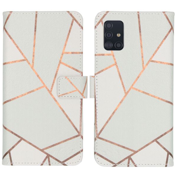 imoshion Coque silicone design Samsung Galaxy A51 - White Graphic