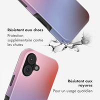 Selencia Coque arrière Vivid avec MagSafe Apple iPhone 17 - Gradient Soft Blush