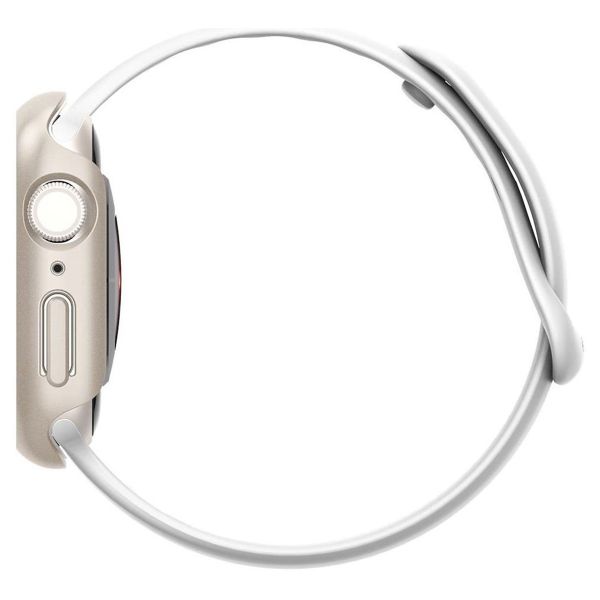 Spigen Thin Fit™ Case Apple Watch Series 7 / 8 / 9 - 41 mm - Argent