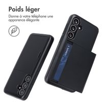 imoshion Coque arrière avec porte-cartes Samsung Galaxy S25 FE - Noir