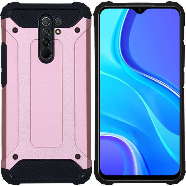 imoshion Coque Rugged Xtreme Xiaomi Redmi 9 - Rose Champagne