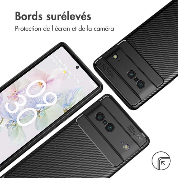 imoshion Coque silicone Carbon Google Pixel 7 - Noir