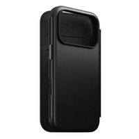 Nomad Étui de télephone portefeuille Modern Leather Folio Apple iPhone 17 Pro - Noir