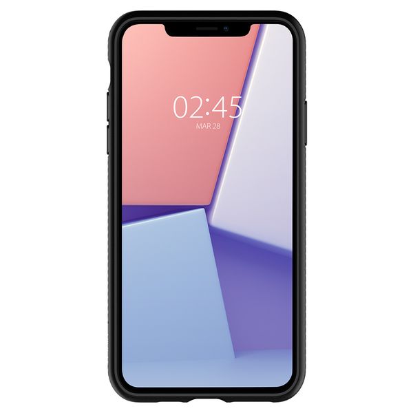 Spigen Coque Liquid Air iPhone 11 - Noir