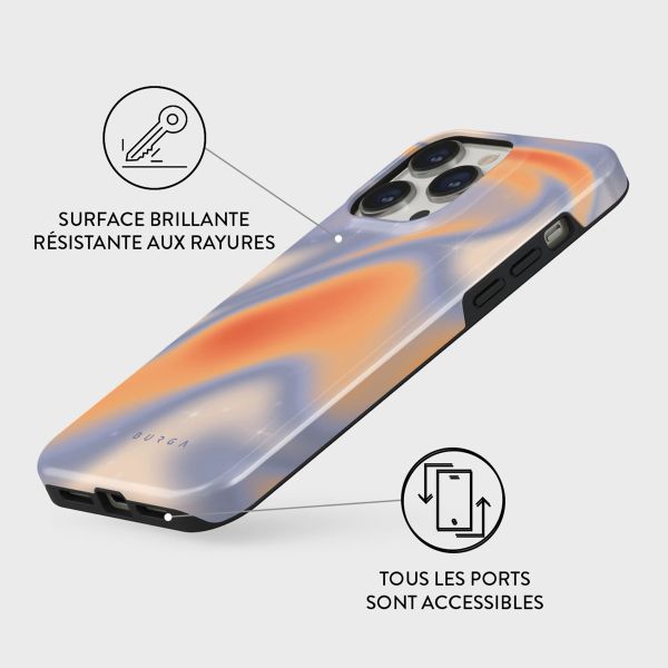 Burga Coque arrière Tough iPhone 15 Pro Max - Nimbus