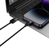 Baseus StarSpeed ​​​​Series câble de charge rapide 3-en-1 - USB-A vers USB-C / Lightning / Micro-USB - 1,2 mètres - Noir