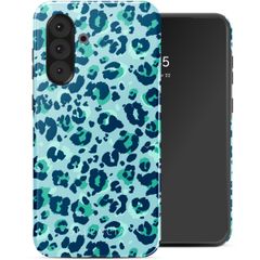 Selencia Coque arrière Vivid Tough Samsung Galaxy A36 / A56 - Wild Spots Light Blue