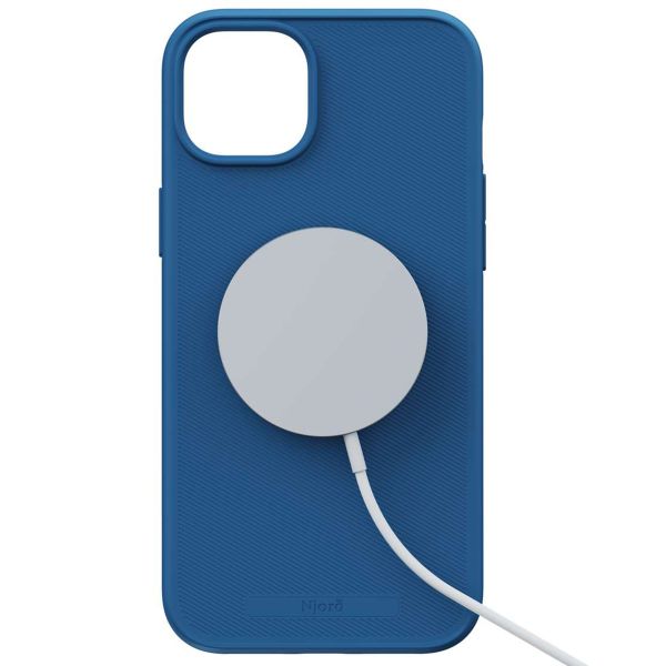 Njorð Collections Coque Slim MagSafe iPhone 15 Plus - Blue