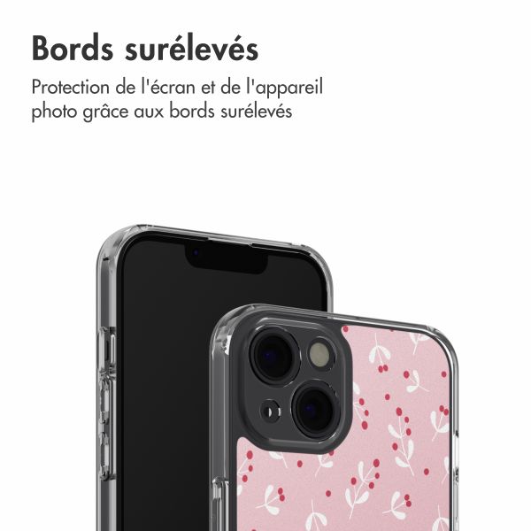 imoshion Coque Design Apple iPhone 13 - Berries Blush