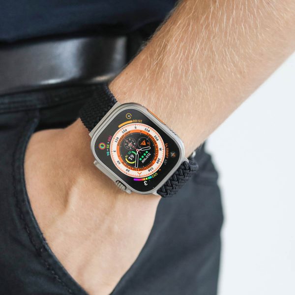 Vonmählen Bracelet Woven Loop Apple Watch | 38/40/41/42 mm - Noir