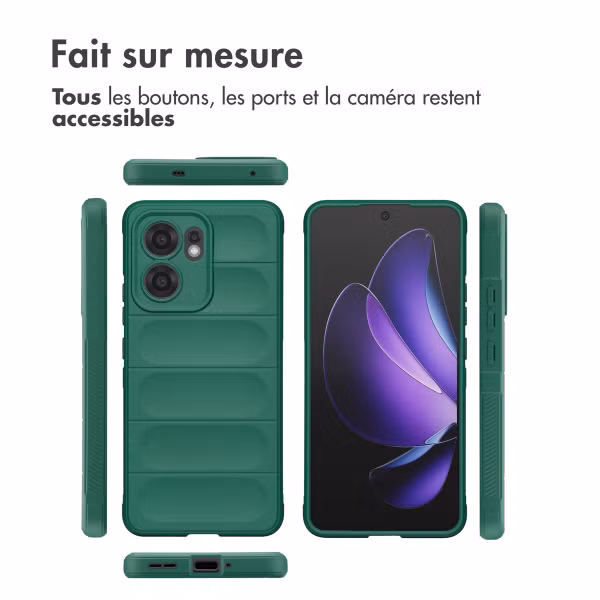 imoshion EasyGrip Backcover Oppo Reno 13 F (5G) - Vert foncé
