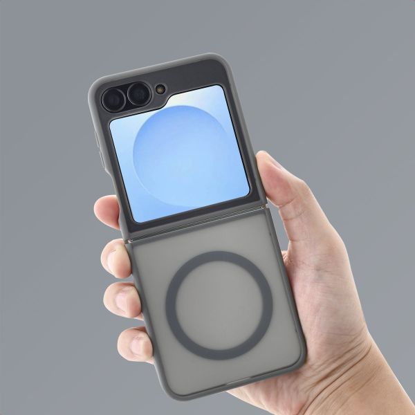 imoshion Coque Color Guard avec MagSafe Samsung Galaxy Z Flip 7 FE - Gris