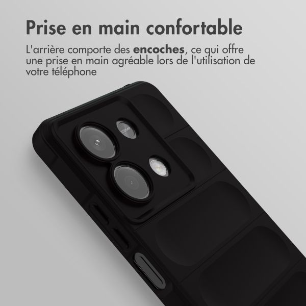 imoshion Coque arrière EasyGrip Xiaomi Redmi Note 13 (5G) - Noir