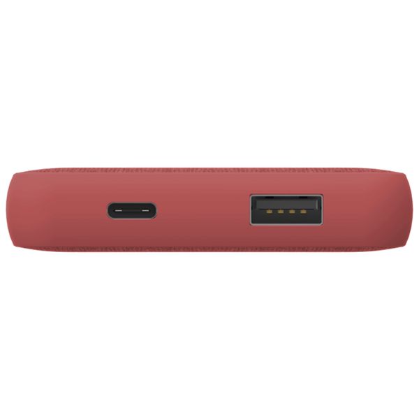 Hama ﻿Power Pack Fabric 10 - Batterie externe - 10 000 mAh - Rouge