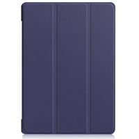 imoshion Coque tablette Trifold Lenovo Tab E10 - Bleu foncé