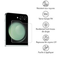 Accezz Protection d'écran en verre trempé Privacy Samsung Galaxy Z Flip 6 / Z Flip 5