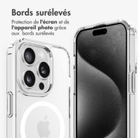 imoshion Coque MagSafe avec cordon amovible Apple iPhone 15 Pro - Transparent