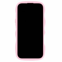 Holdit Coque Wavy iPhone 16 Pro - Pink / Transparent