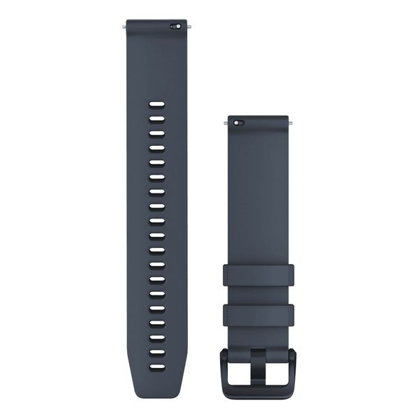 Garmin Bracelet silicone  - Connexion Garmin 20 mm - Granite Blue