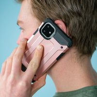 imoshion Coque iMoshion Rugged Xtreme Huawei Y6 (2019) - Rose