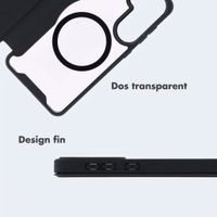 imoshion Bookcase transparente avec MagSafe Samsung Galaxy S25 / S24 - Noir