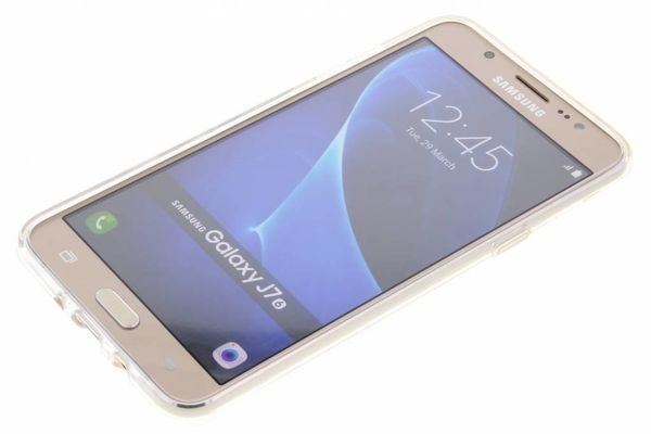 Concevez votre propre coque en gel Galaxy J7 (2016) - Transparent