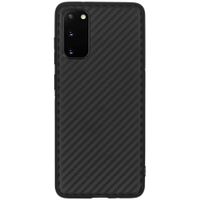 Coque silicone Carbon Samsung Galaxy S20 - Noir