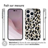 imoshion Coque Design iPhone 14 Pro - Gold Leopard