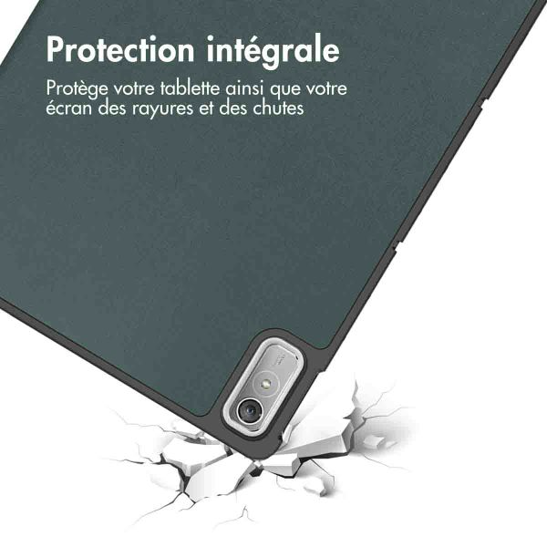 imoshion Coque tablette Trifold Lenovo Tab P11 (2nd gen) - Vert foncé