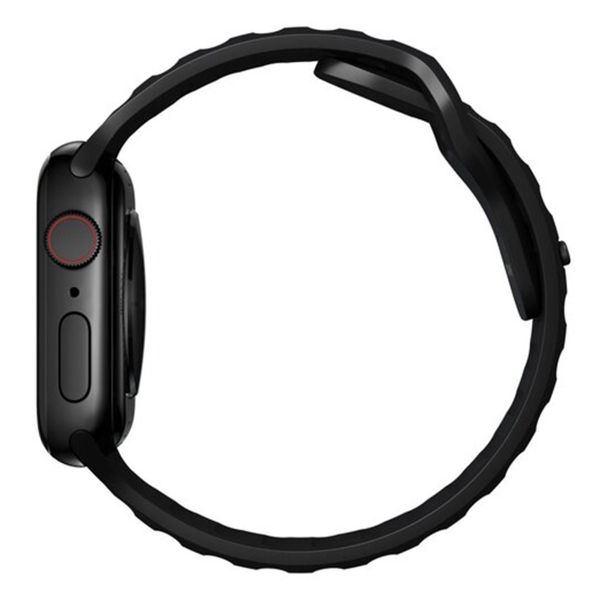 Nomad Bracelet Sport FKM Apple Watch Series 1 t/m 9 / SE (38/40/41 mm) | Series 10 / 11 (42 mm) - Noir
