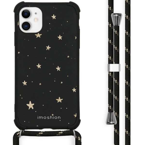 imoshion Coque Design avec cordon iPhone 11 - Stars Gold