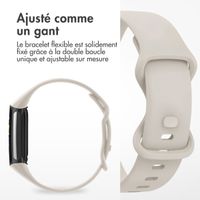 imoshion Bracelet silicone Fitbit Charge 5 / 6 - L - Beige