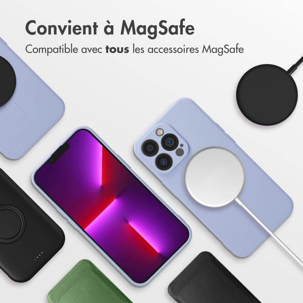 imoshion Coque Couleur avec MagSafe iPhone 13 Pro - Lilas