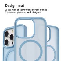 imoshion Coque Color Guard avec MagSafe iPhone 15 Pro - Bleu clair