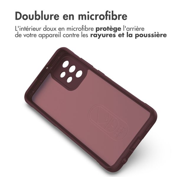 imoshion Coque arrière EasyGrip Samsung Galaxy A32 (4G) - Aubergine