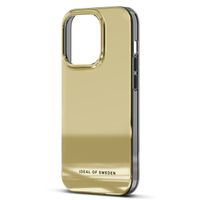 iDeal of Sweden Coque arrière Mirror iPhone 14 Pro - Gold