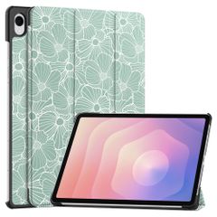 imoshion Coque tablette Design Trifold Samsung Galaxy Tab S11 - Botanica