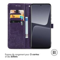 imoshion Etui de téléphone portefeuille Mandala Xiaomi 13 Pro - Violet