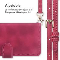 imoshion Etui de télephone portefeuille avec cordon Samsung Galaxy S23 FE - Rouge