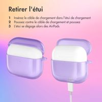 imoshion Coque Néon Apple AirPods 3 - Pourpre