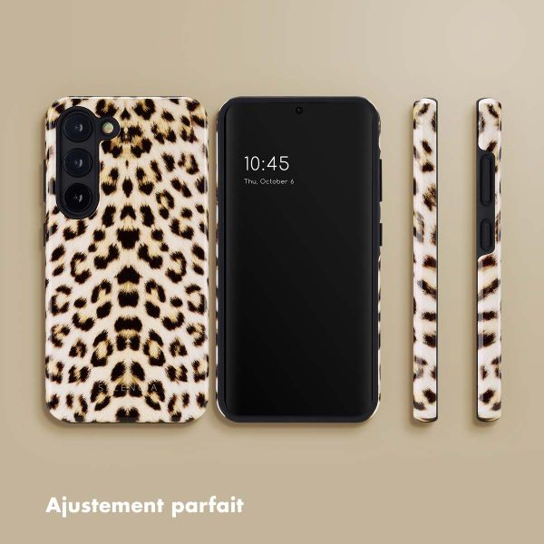 Selencia Coque arrière Vivid Tough Samsung Galaxy S23 - Wild Leo