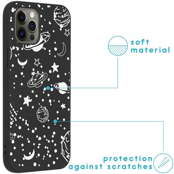 imoshion Coque Design iPhone 12 (Pro) - Fun Galaxy