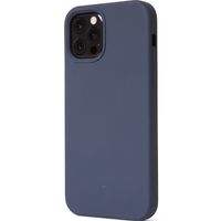 Decoded Coque en silicone MagSafe iPhone 12 (Pro) - Matte Navy