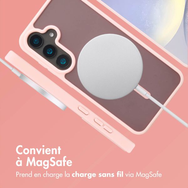 imoshion Coque Color Guard avec MagSafe Samsung Galaxy S24 - Rose clair