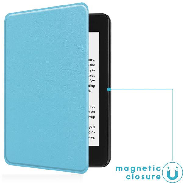 imoshion ﻿Slim Hard Sleepcover Kindle Paperwhite 4 - Bleu clair